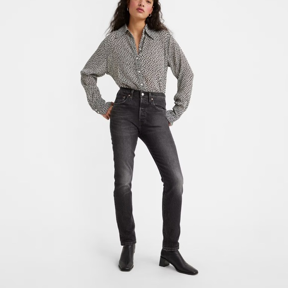 LEVI’S 501 Women’s Skinny Jeans - Picture 14 of 16